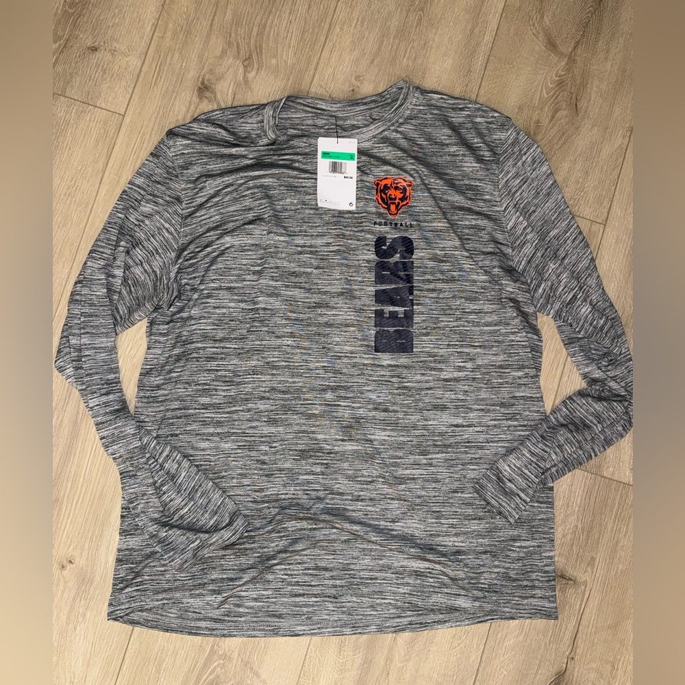 Nike NFL Chicago Bears long sleeve t shirt men’s XL NWT $45 MSRP